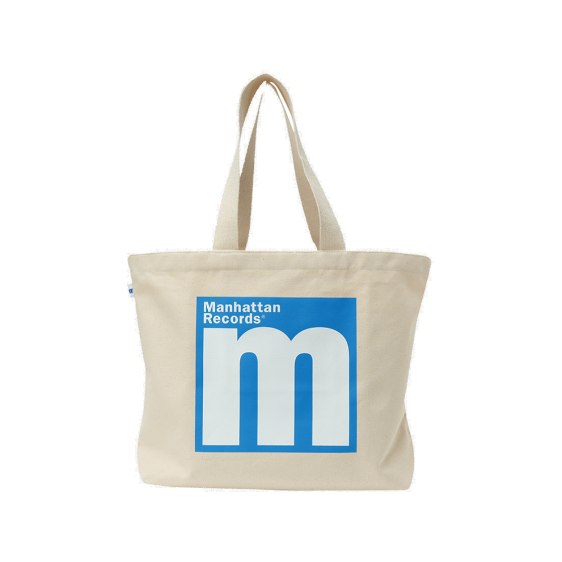 MR24BG001IV0 Manhattan Records M Logo Eco Bag - Ivory