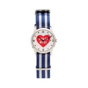Human Made Heart Watch White