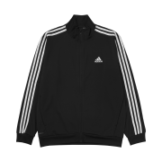 Adidas 3S Regular Fit Double Knit Track Top Black White - KR Sizing
