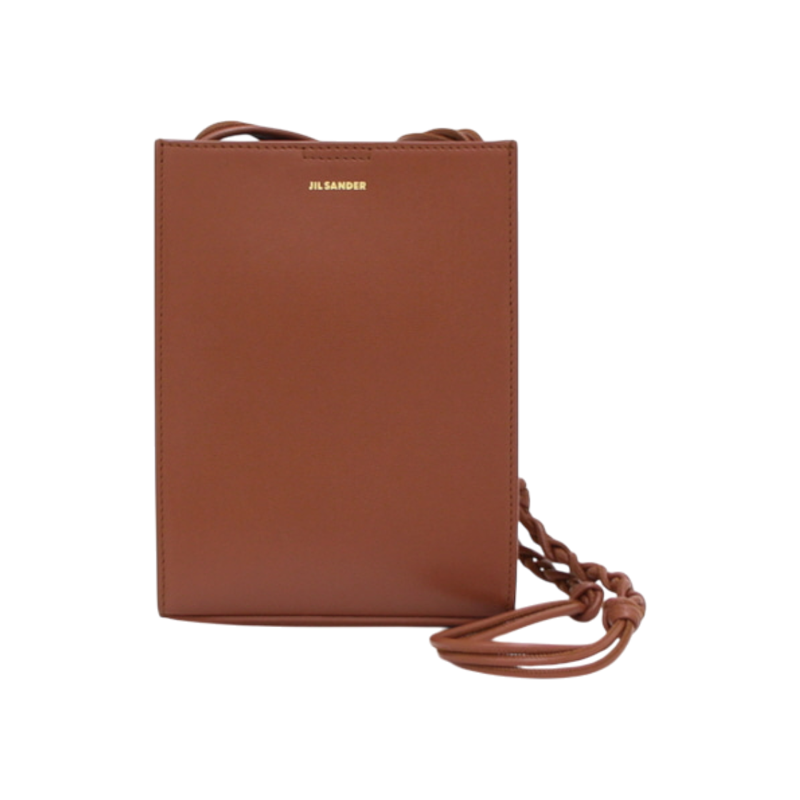 질샌더 J07WG0001 브라운 레더 탱글 스몰 숄더백 겸 크로스백 aa45716(Jil Sander J07WG0001 Brown Leather Tangle Small Shoulder and Crossbody Bag)