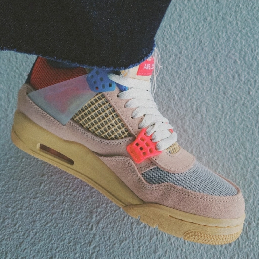 Jordan 4 x Union Retro Guava Ice 착용 스타일