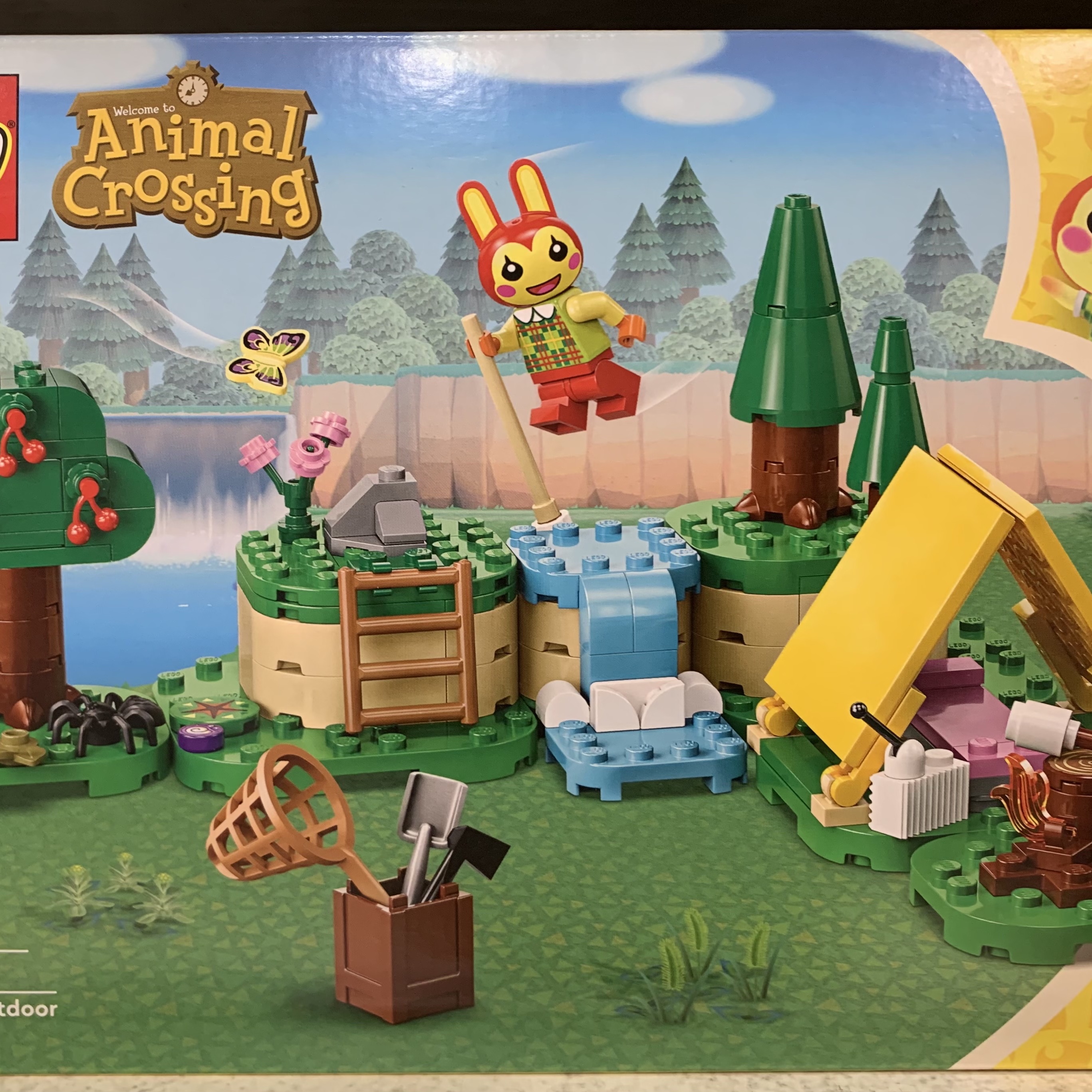 Lego Animal Crossing Bunnie’s Outdoor Activities 착용 스타일