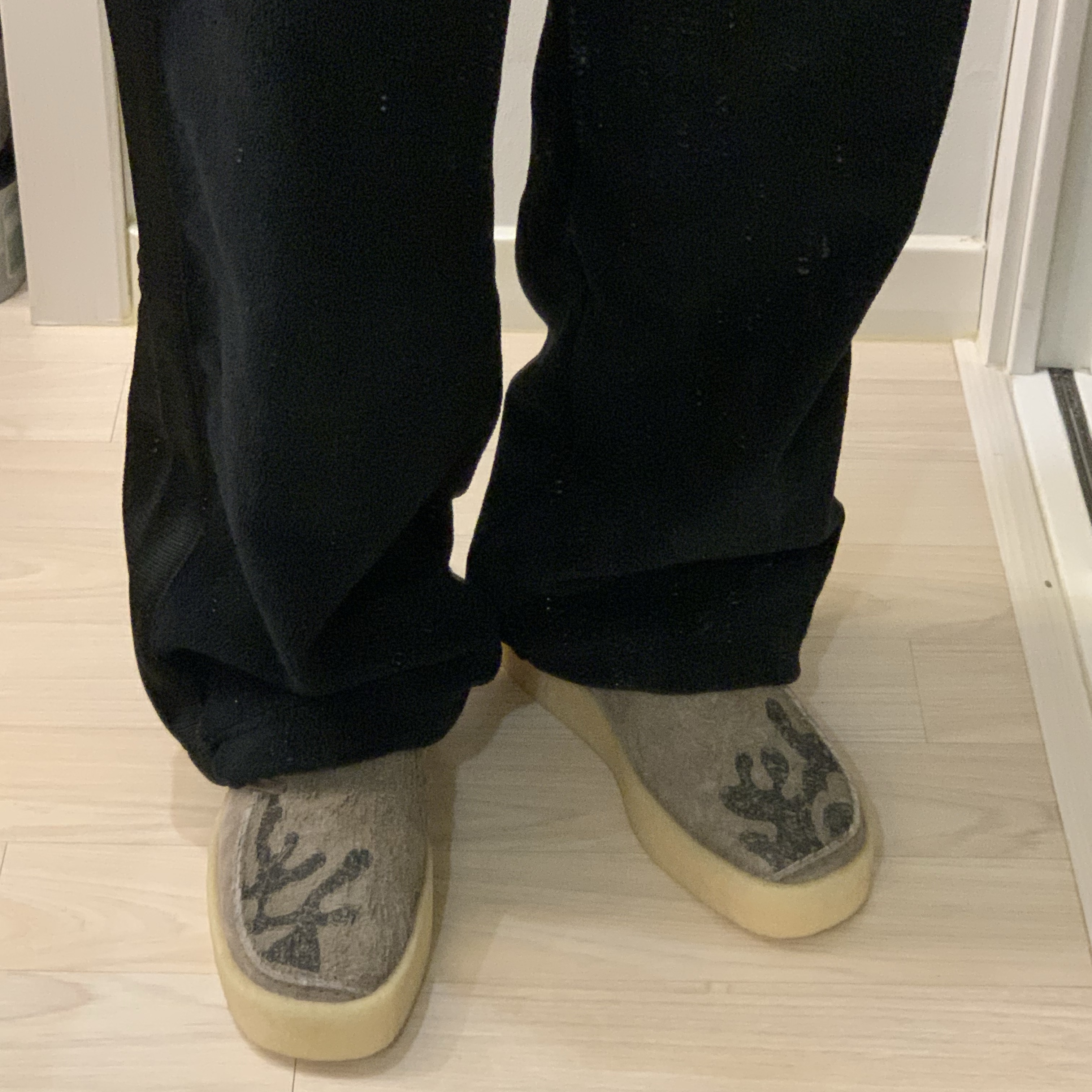 Clarks Originals x Salehe Bembury Lugger Cupsole Taupe 착용 스타일