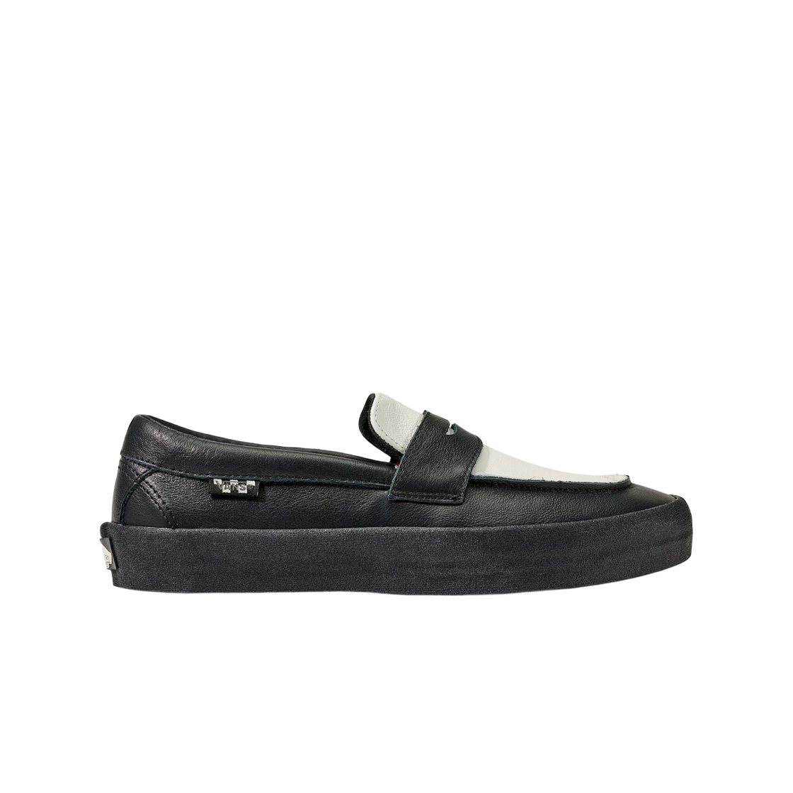 반스 스케이트 로퍼 블랙 화이트(Vans Skate Loafer Black White)