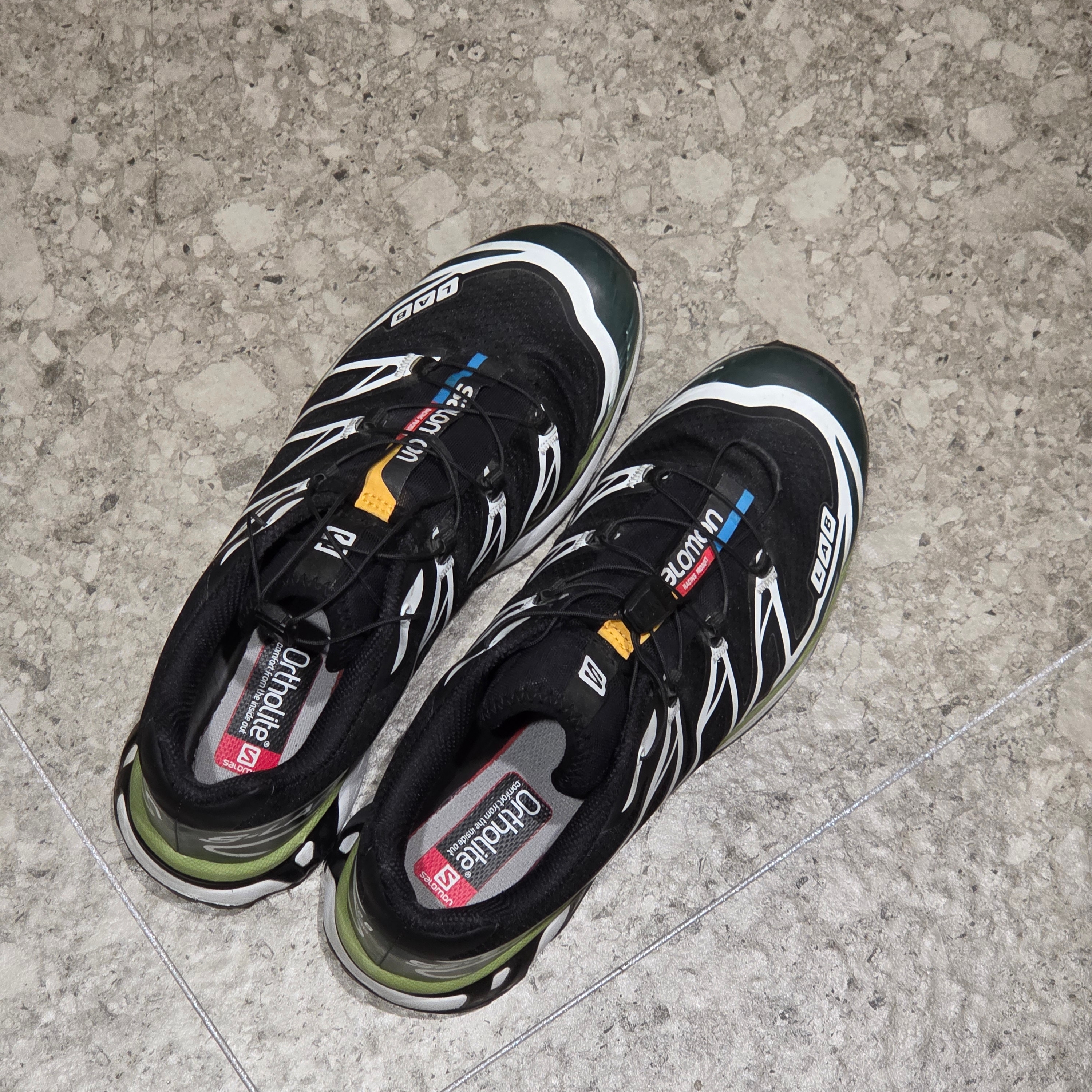 Salomon XT-6 Scarab Black 착용 스타일