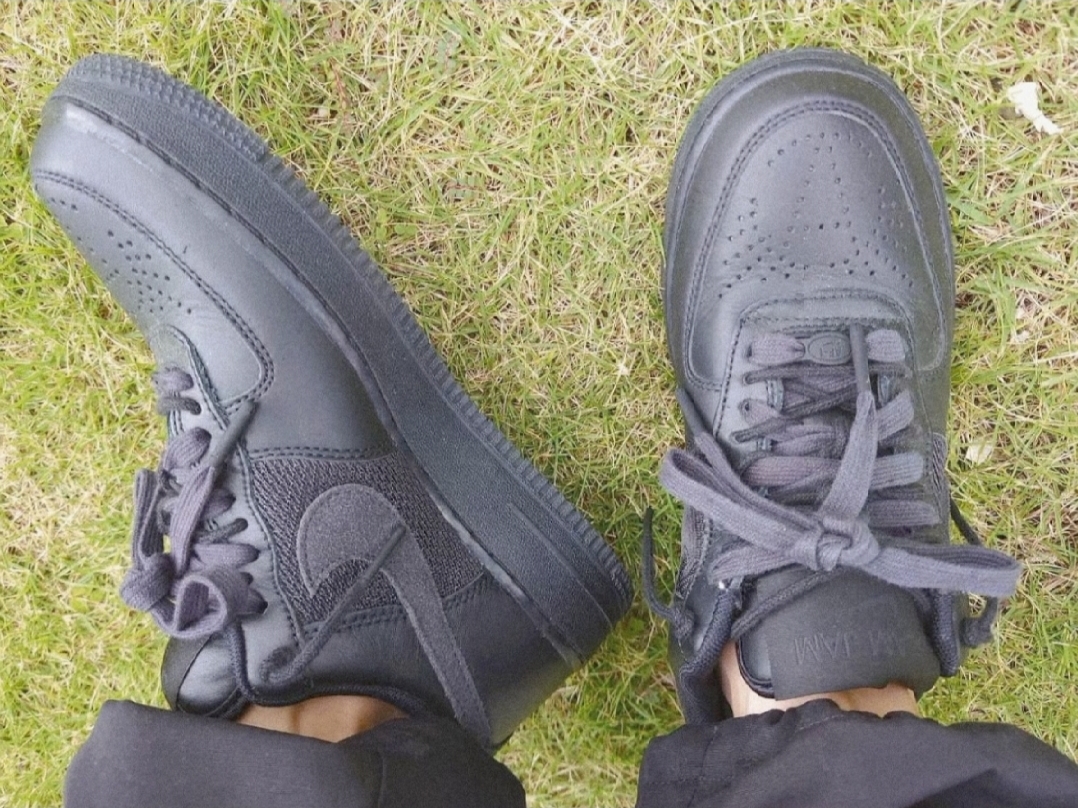 Nike x Slam Jam Air Force 1 Low SP Black Off Noir 착용 스타일