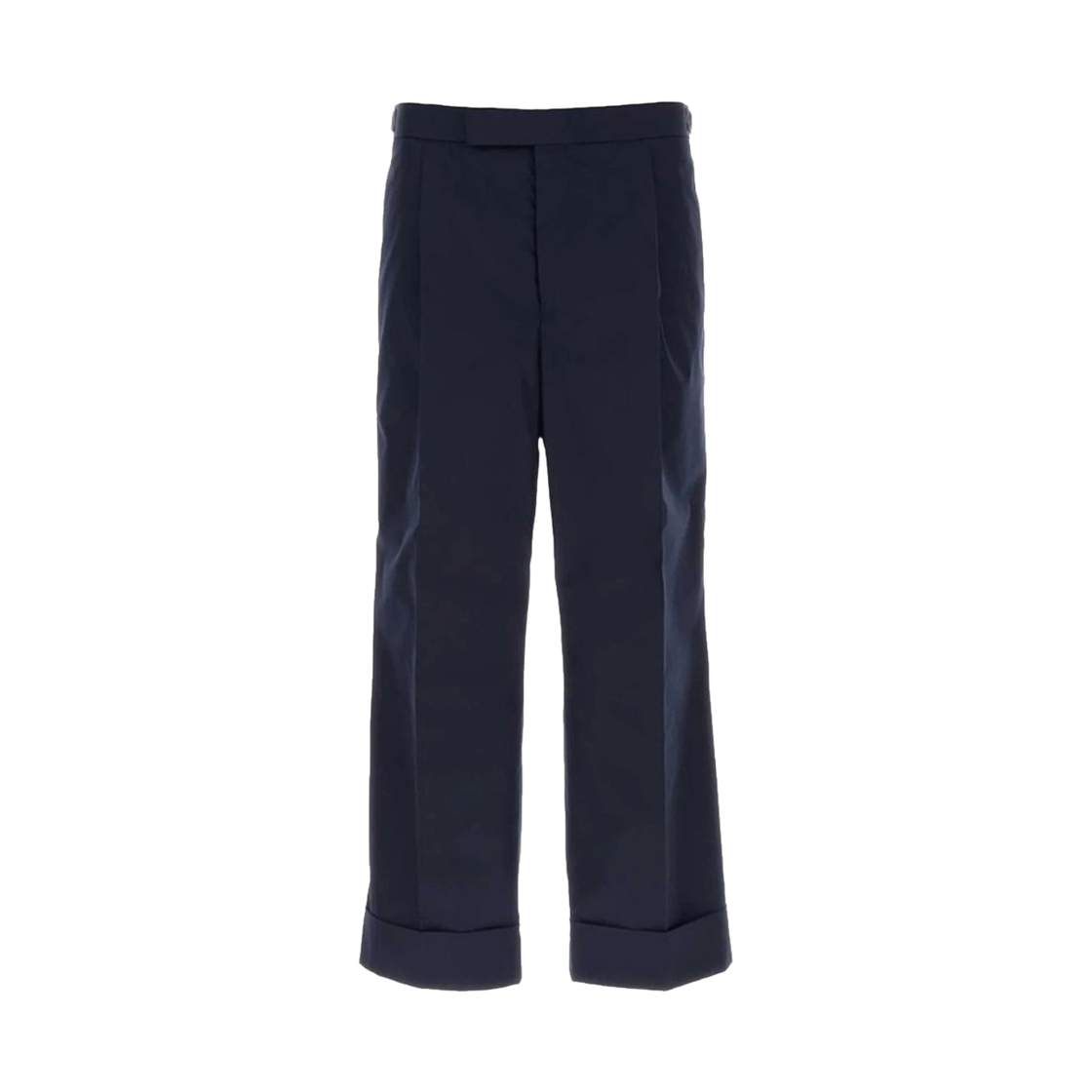 MTC162E-04502-415 Thom Browne Typewriter Cloth Pants Navy