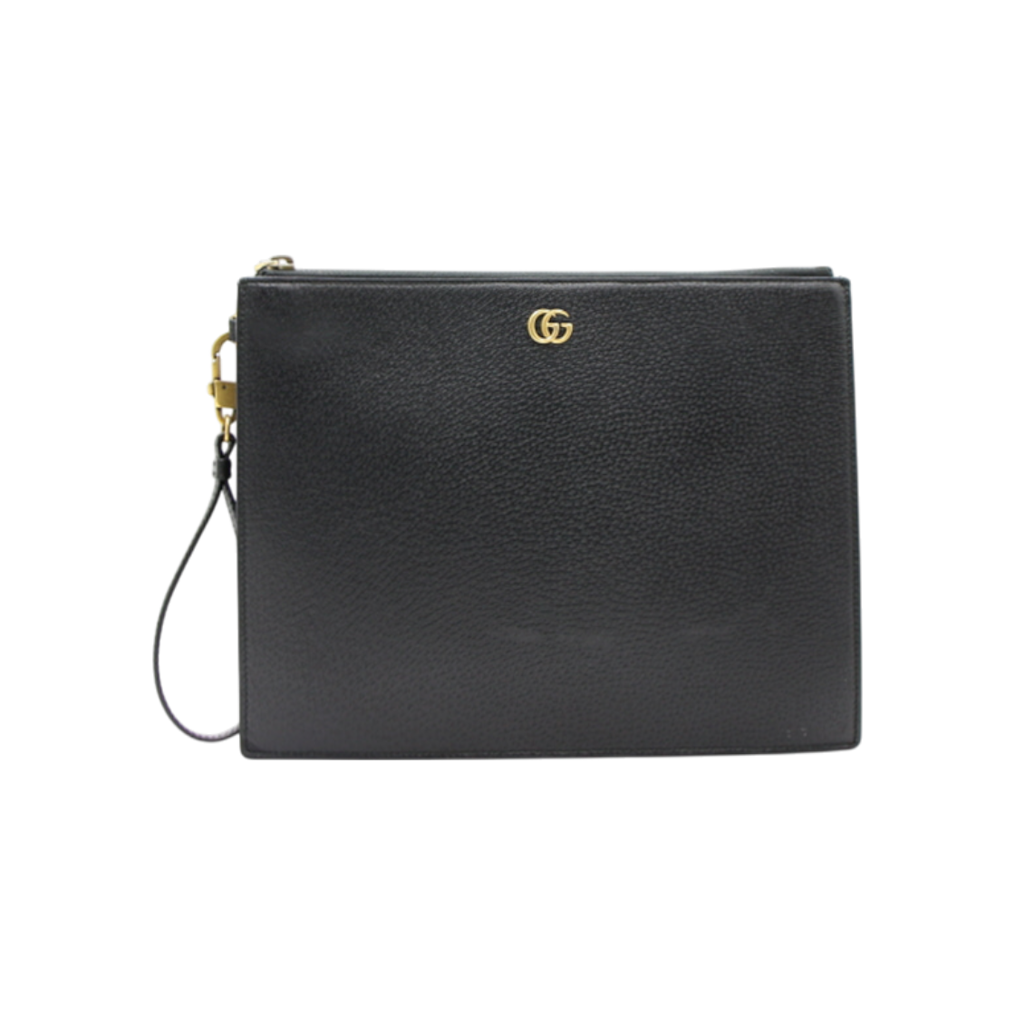 구찌 547077 GG 마몬트 가죽 스트랩 파우치 클러치백 aa14031(Gucci 547077 GG Marmont Leather Strap Clutch Bag) - 1