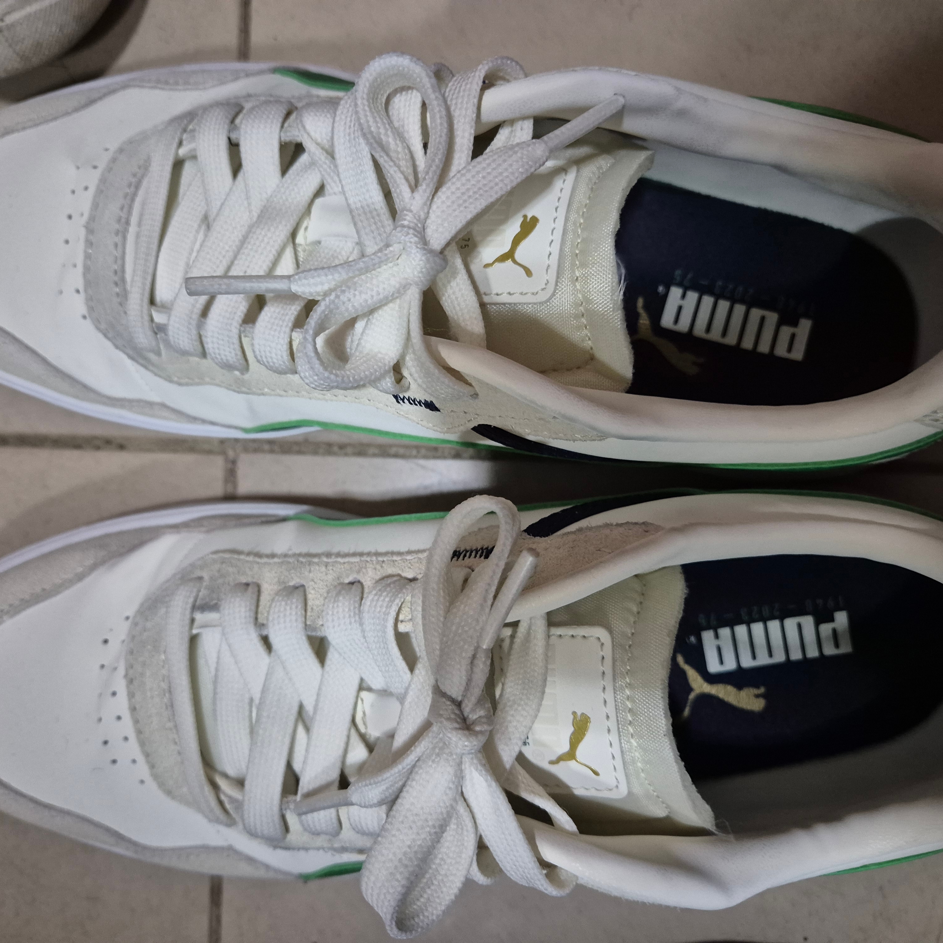 Puma Court Ultra White Silver 착용 스타일