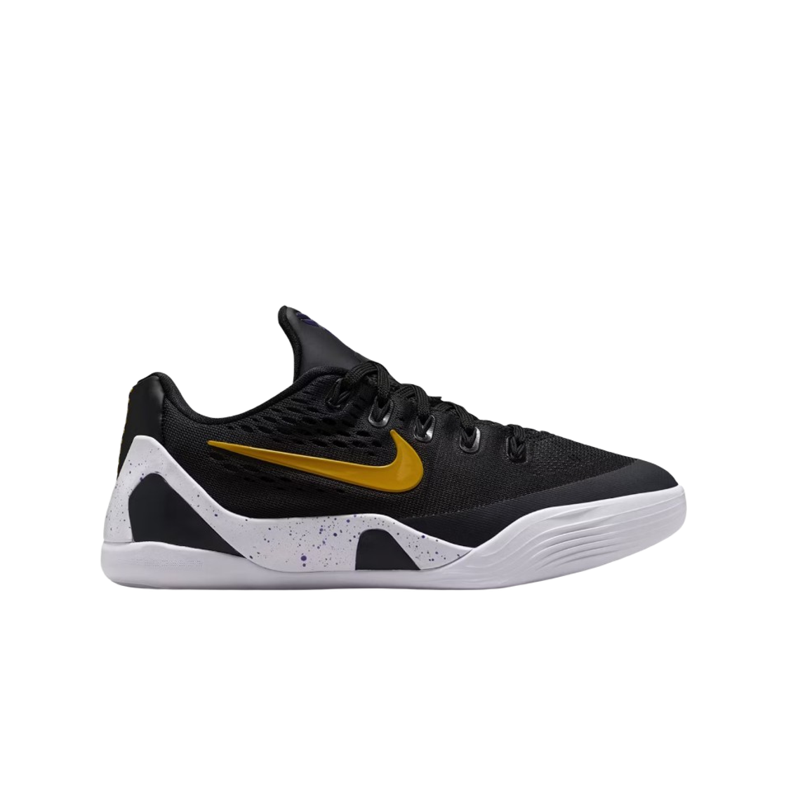 (GS) 나이키 코비 9 엘리트 로우 블랙 화이트((GS) Nike Kobe 9 Elite Low Black White)