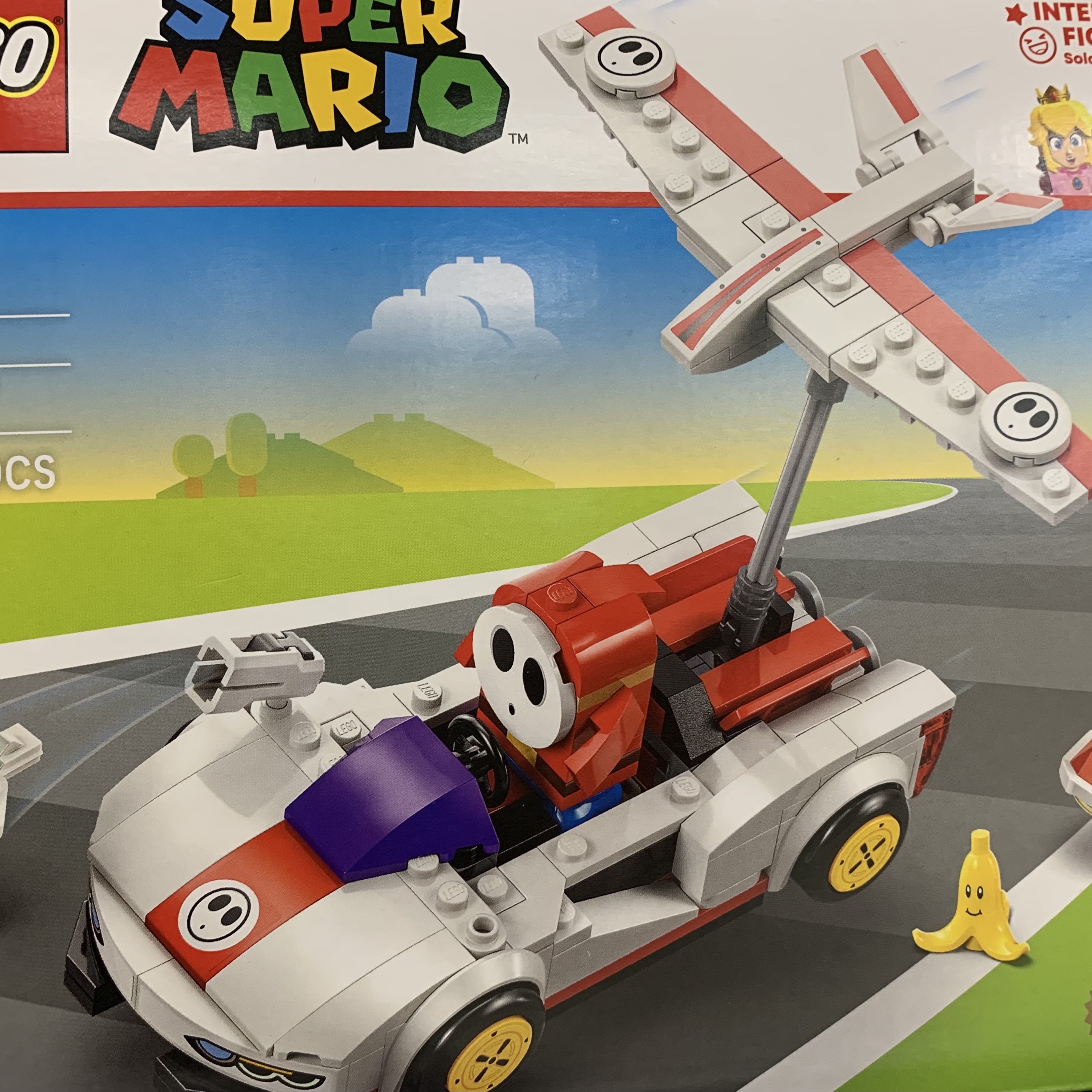 Lego Super Mario Mario Kart - Shy Guy & P-Wing 착용 스타일