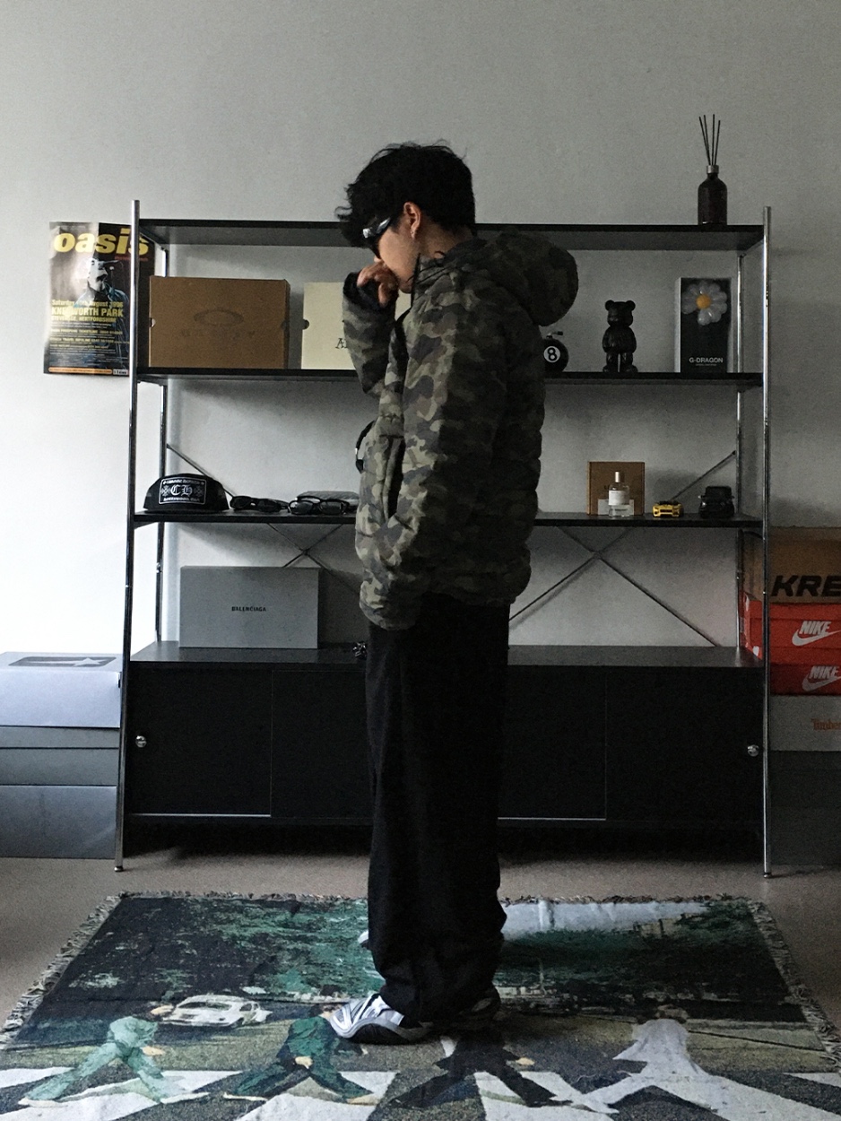 Chrome Hearts CH Hollywood Trucker Hat Black, Balenciaga Tyrex Sneakers Black Grey 착용 스타일 - 6