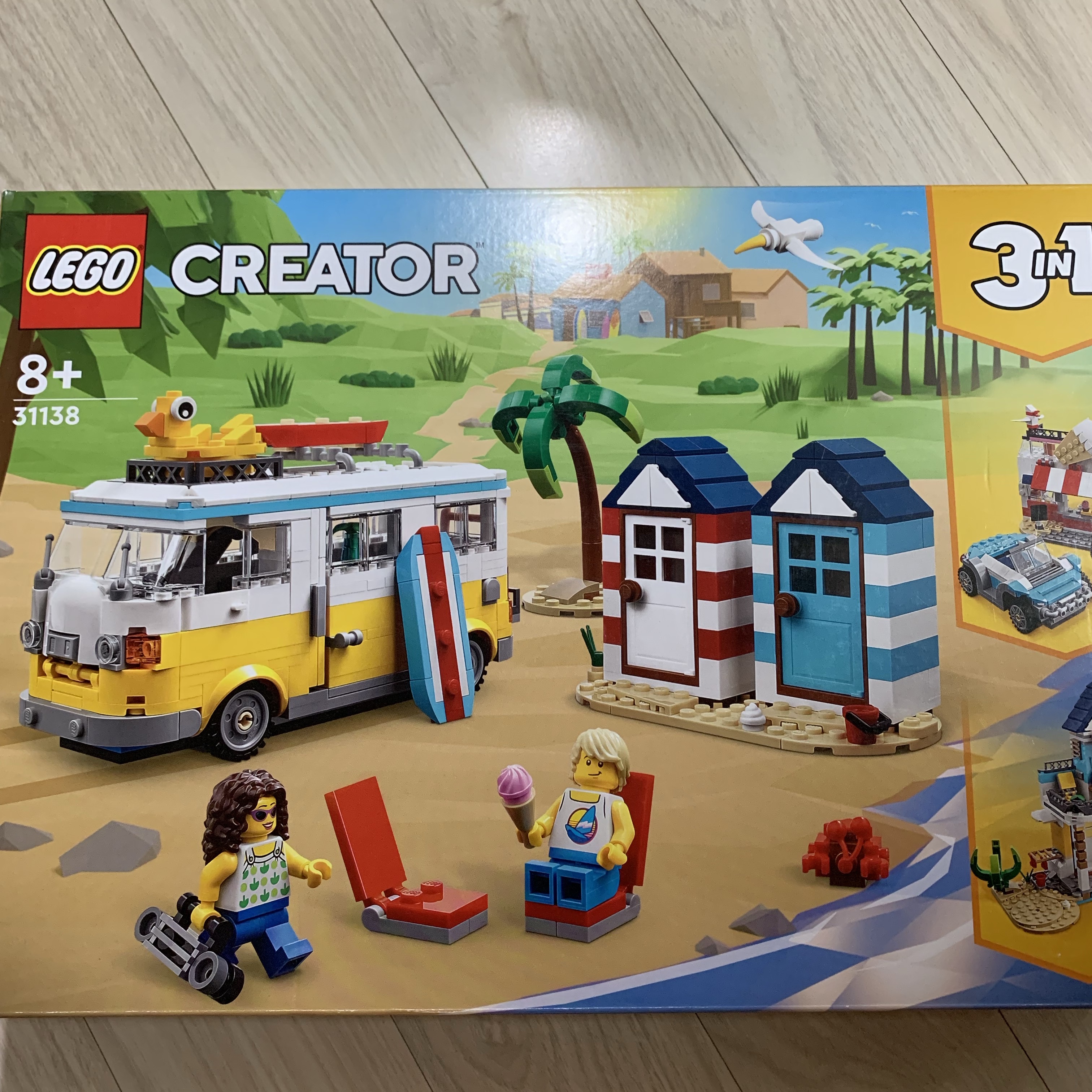 Lego Creator Beach Camper Van 착용 스타일