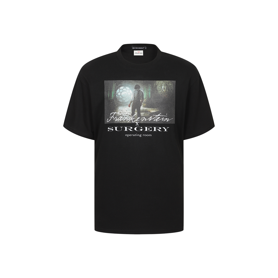 써저리 x 프랑켄슈타인 티셔츠 블랙(Surgery x Frankenstein T-Shirt Black)