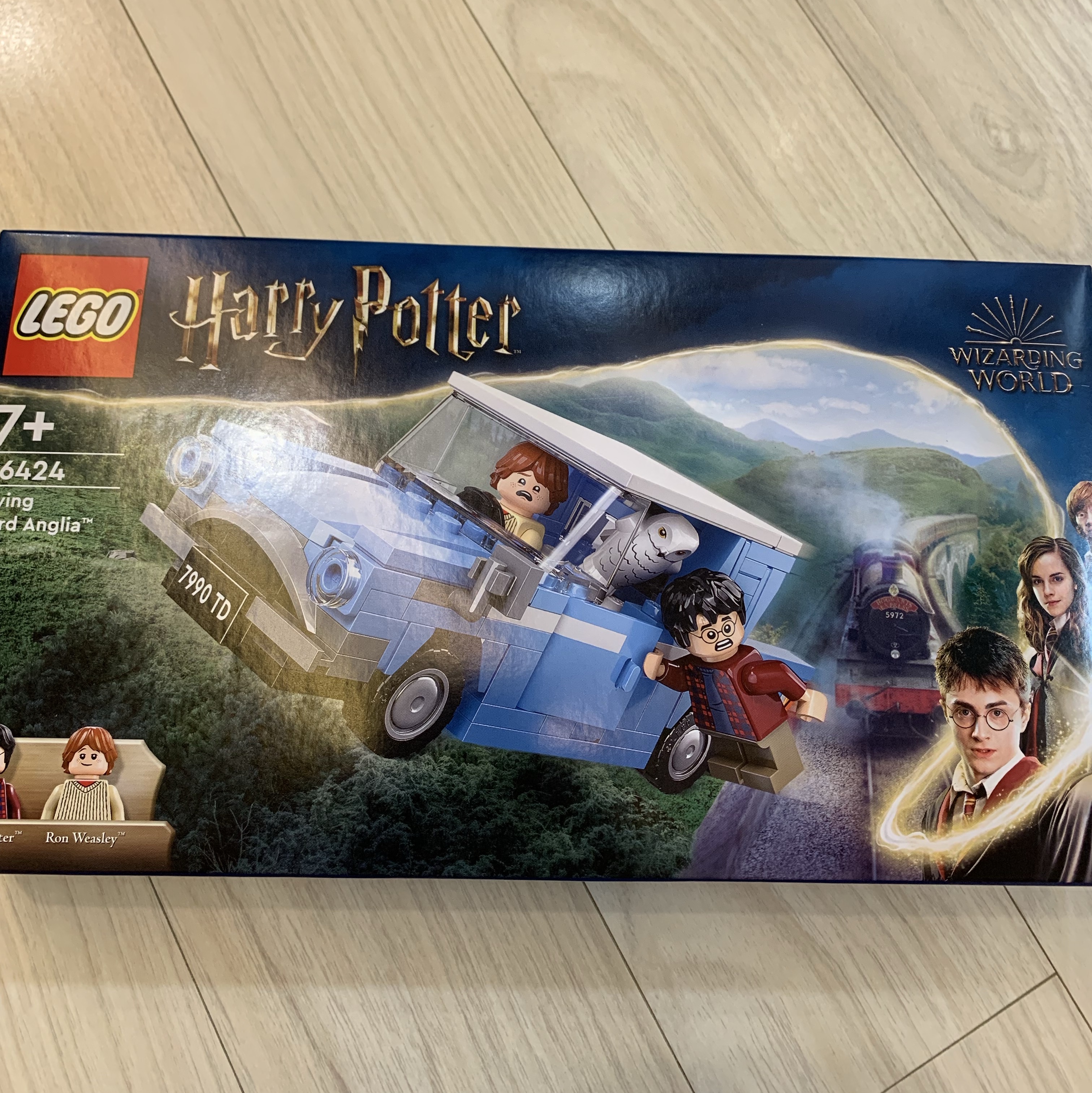 Lego Harry Potter Flying Ford Anglia 착용 스타일