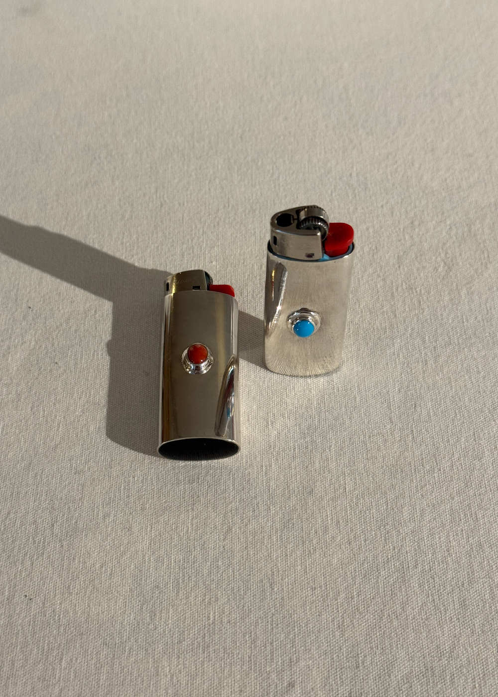 뵤르 터키석 아이 라이터 케이스(Bőr Turquoise Eye Lighter Case) - 6