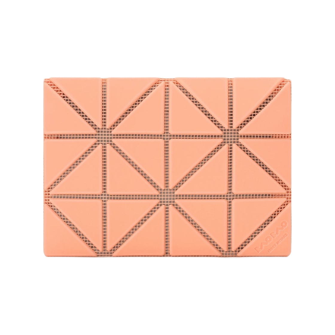 바오 바오 이세이 미야케 W 컬러 카드 케이스 라이트 오렌지 오렌지(Bao Bao Issey Miyake W Color Card Case Light Orange Orange)