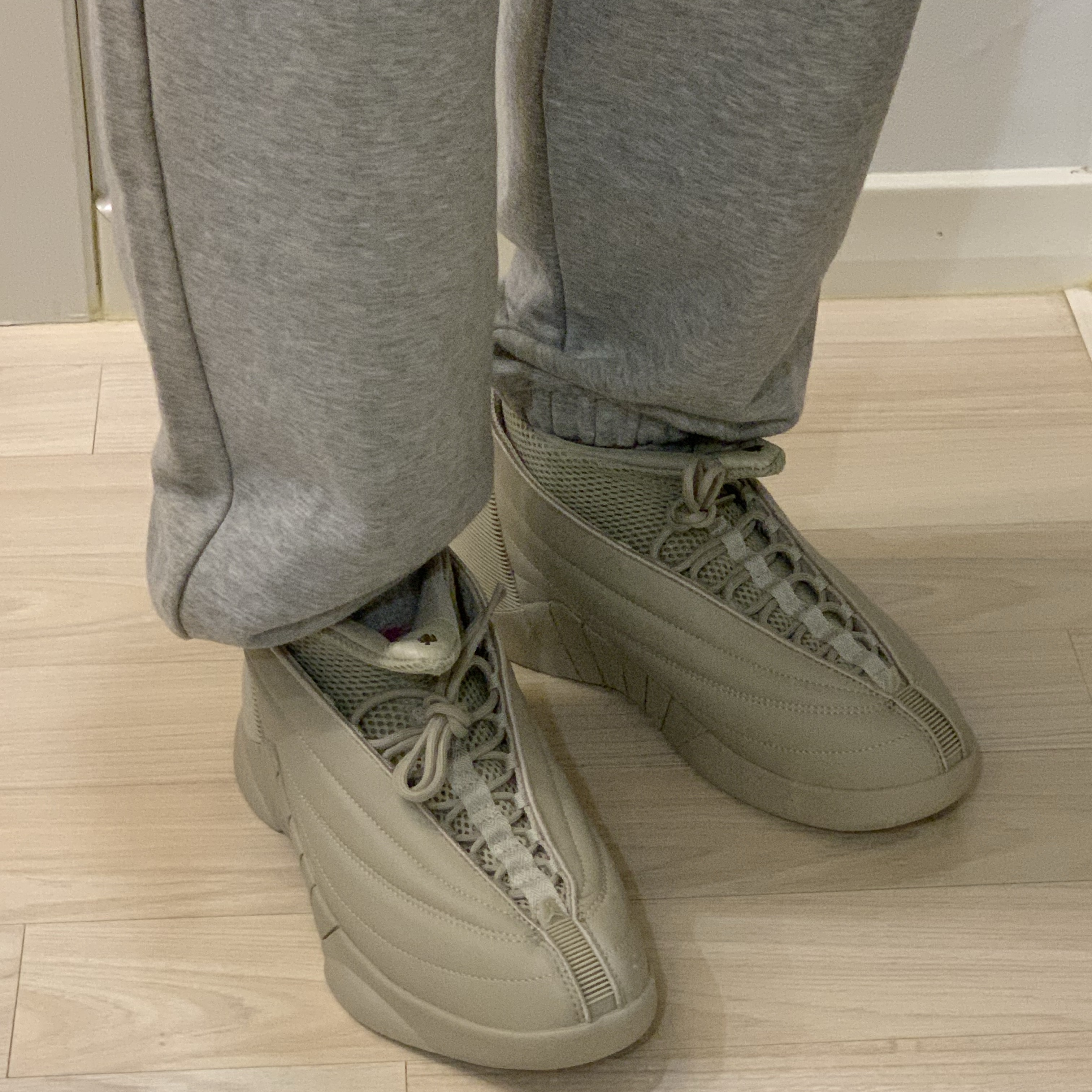 (W) Jordan 15 x Billie Eilish Retro SP Beige 착용 스타일