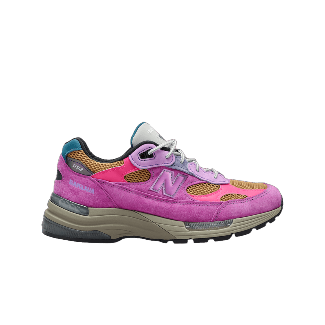 뉴발란스 x 액션 브론슨 992 메이드 인 USA 퍼플(New Balance x Action Bronson 992 Made in USA Purple)