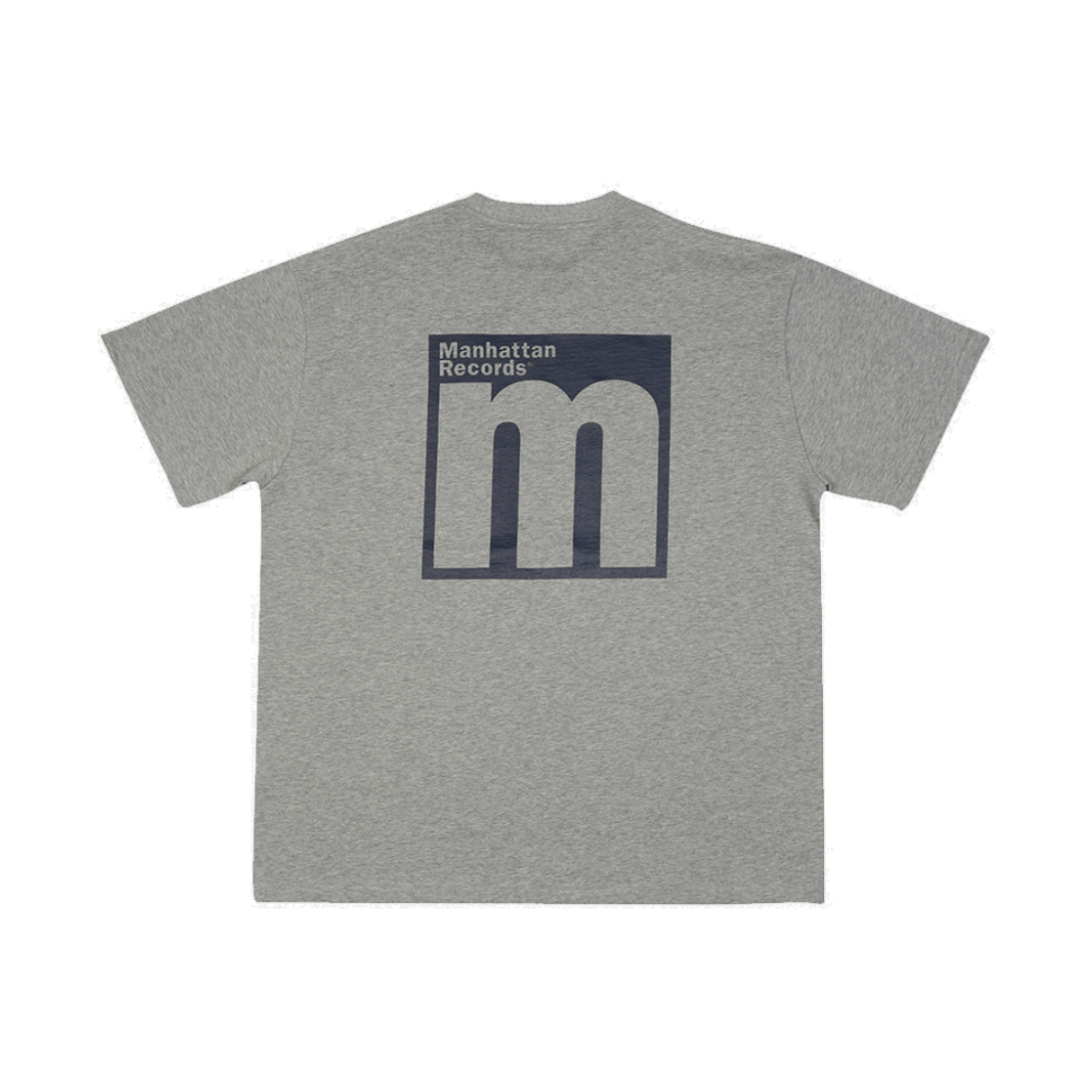 MR24SS001GR Manhattan Records M Logo T-shirt - Grey