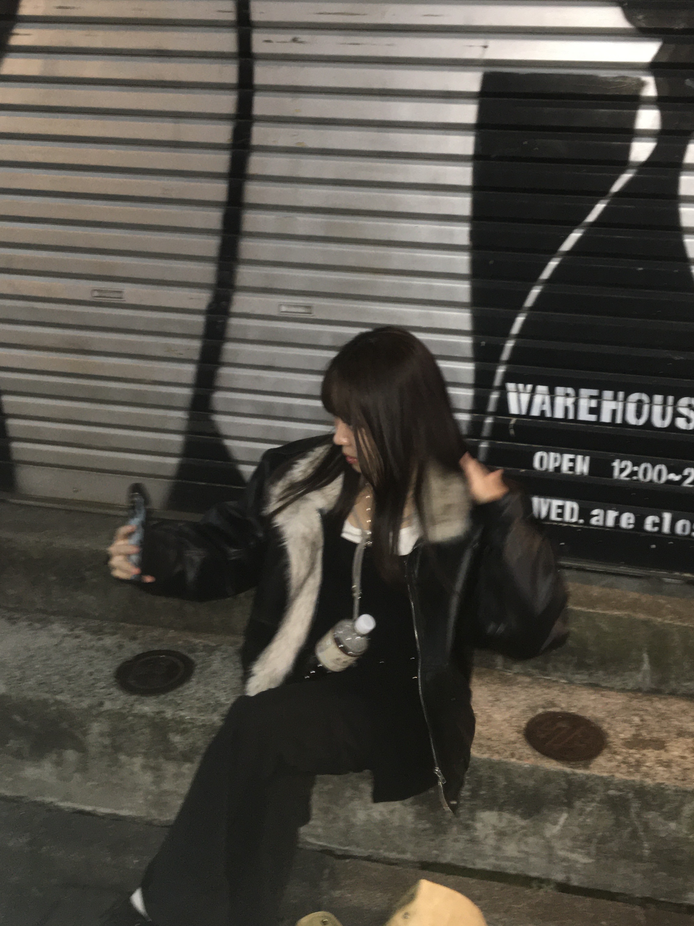 Roughneck Washed leather mustang jacket 착용 스타일