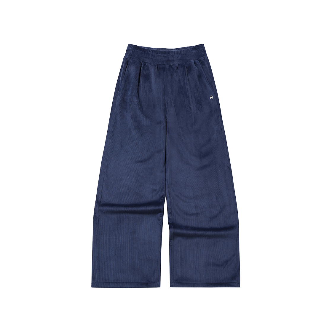 QQ422OFPO3_DNV0 le coq sportif Women's Loose Fit Vel-duroy Pants Dark Navy