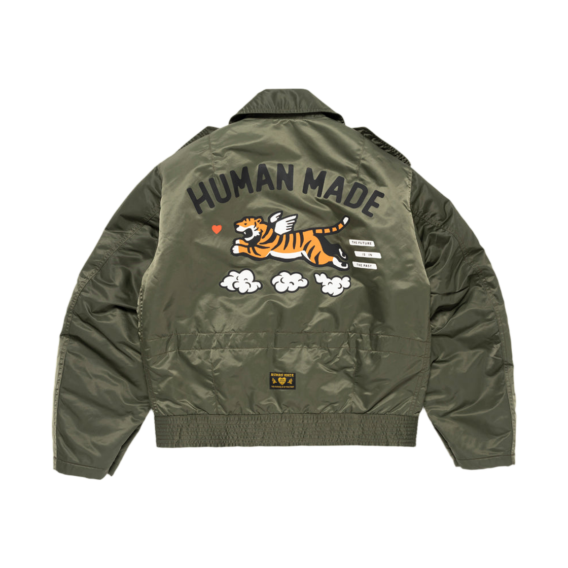 휴먼 메이드 플라이트 자켓 올리브 드랩(Human Made Flight Jacket Olive Drab) - 2