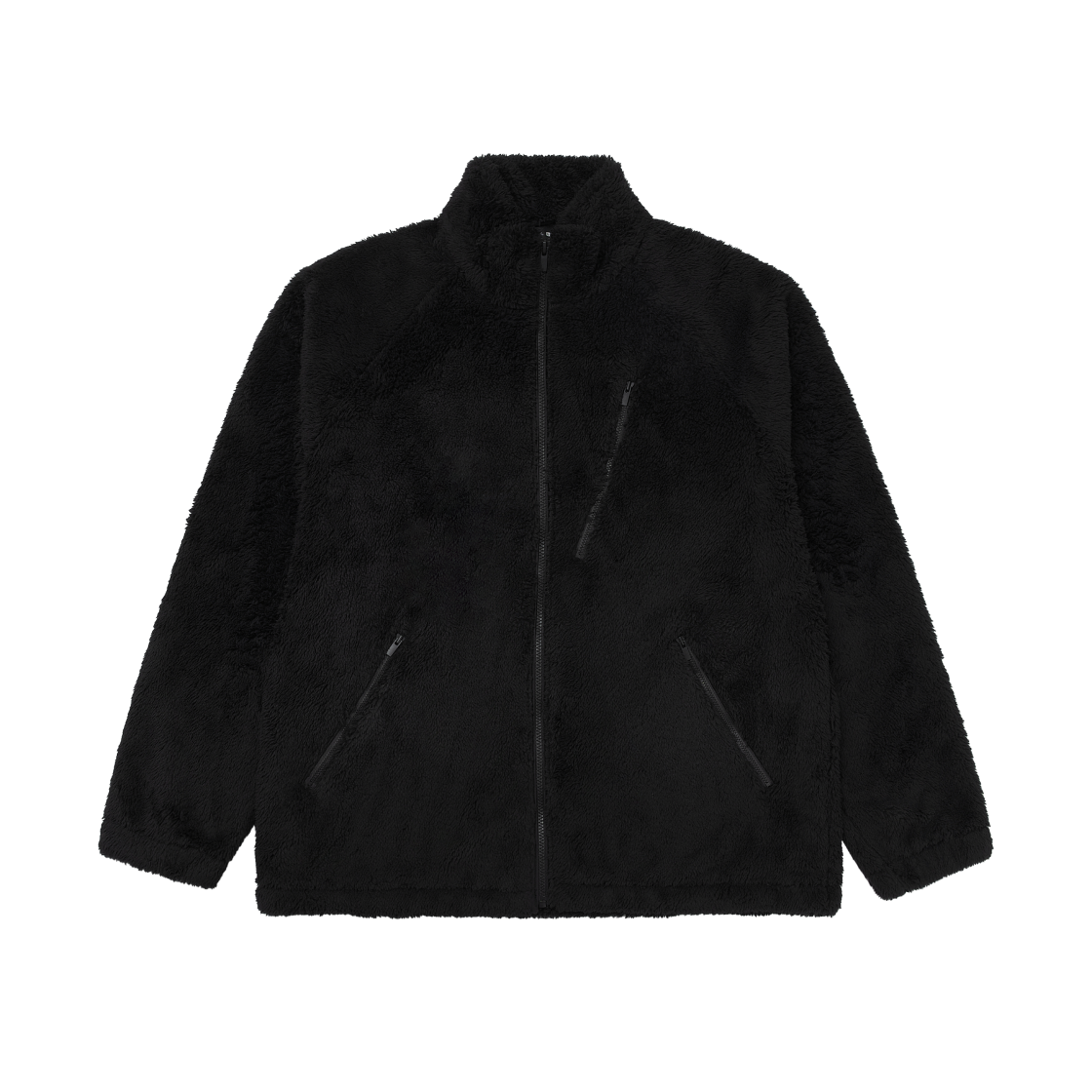 480408-09 Uniqlo x Needles Fleece Jacket Black - KR
