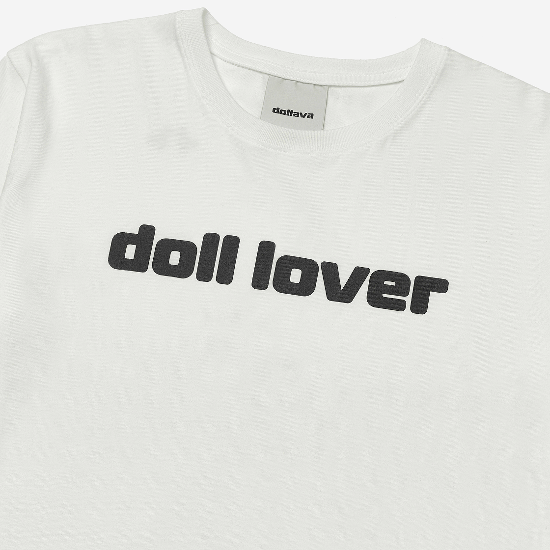 돌라바 돌 러버 티셔츠 화이트(Dollava Doll Lover T-Shirt White) - 3
