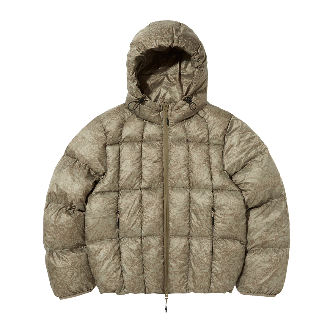 스웨이드 라이트 푸퍼 자켓 베이지(Suade Light Puffer Jacket Beige)
