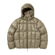 Suade Light Puffer Jacket Beige