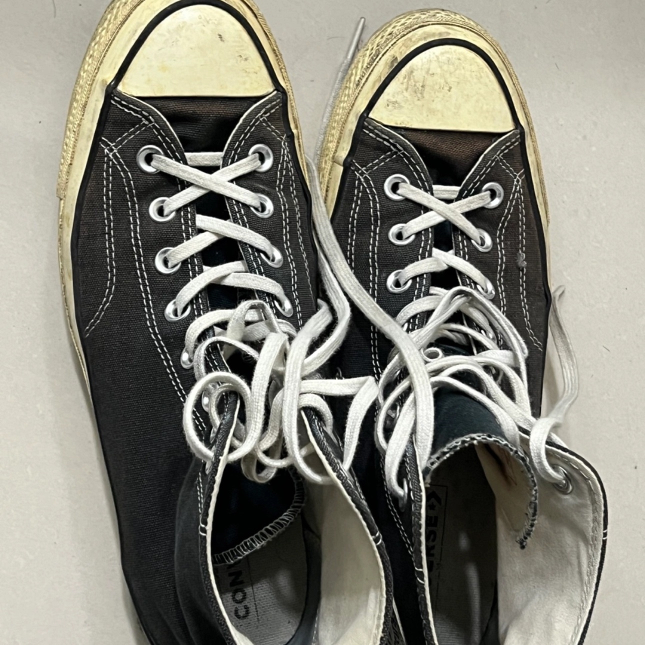 Converse Chuck 70 Hi Black 착용 스타일