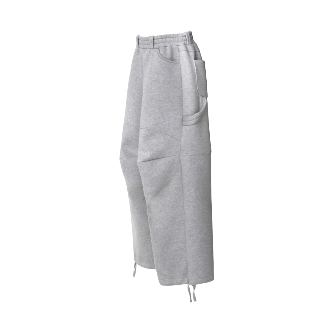 엠제이디 3D 니 스웨트 팬츠 멜란지 그레이(MJD 3D Knee Sweat Pants Melange Grey)