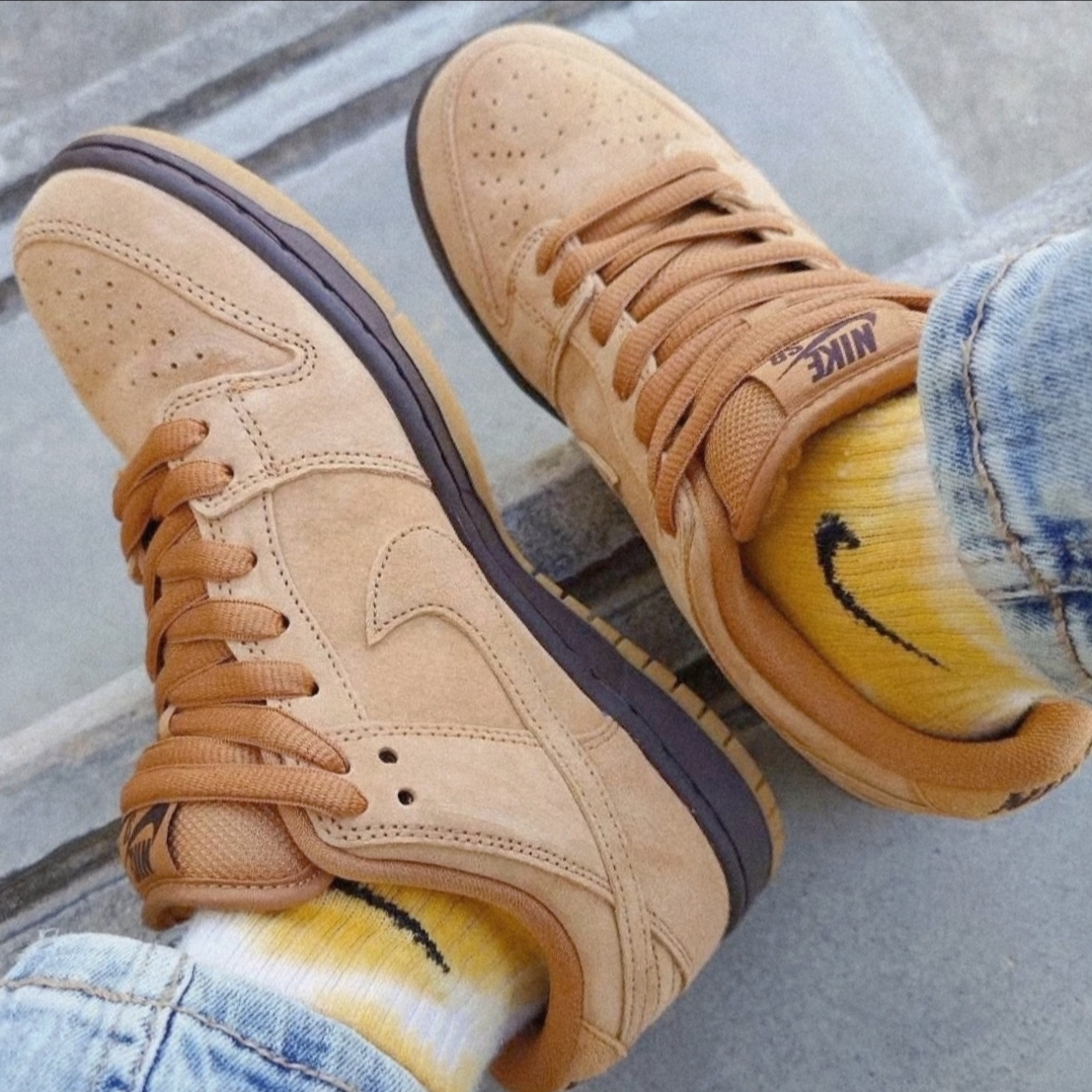 Nike SB Dunk Low Pro Wheat 2023 착용 스타일