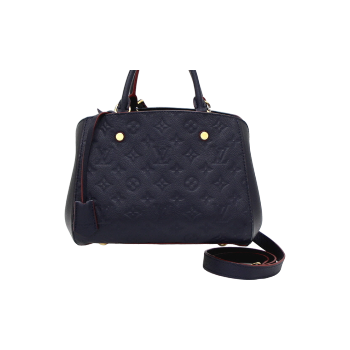 ITPD92AT8L2E Louis Vuitton Monogram Empreinte Montaigne BB Tote & Shoulder Bag