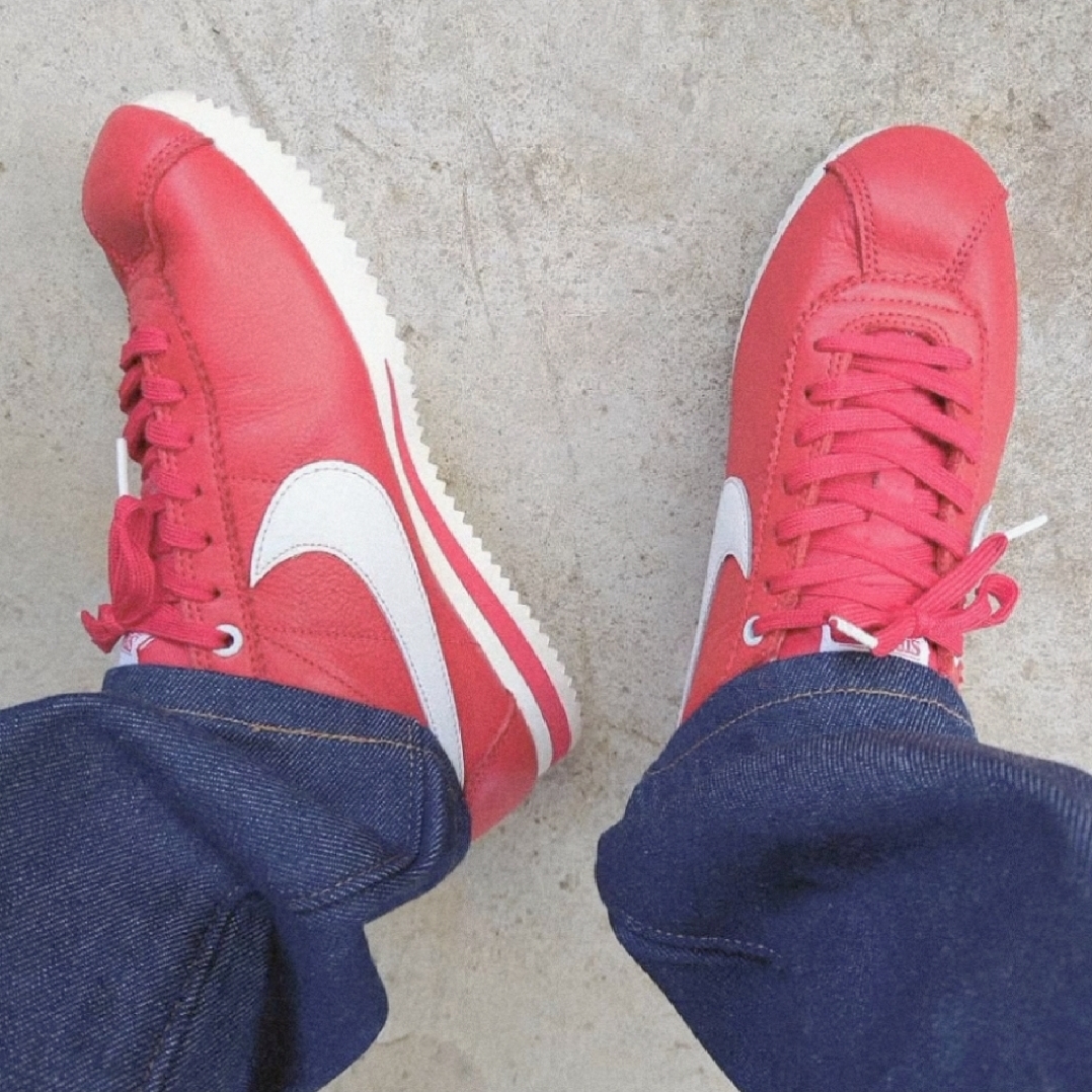 Nike x Stranger Things Classic Cortez Independence Day Pack Red 착용 스타일