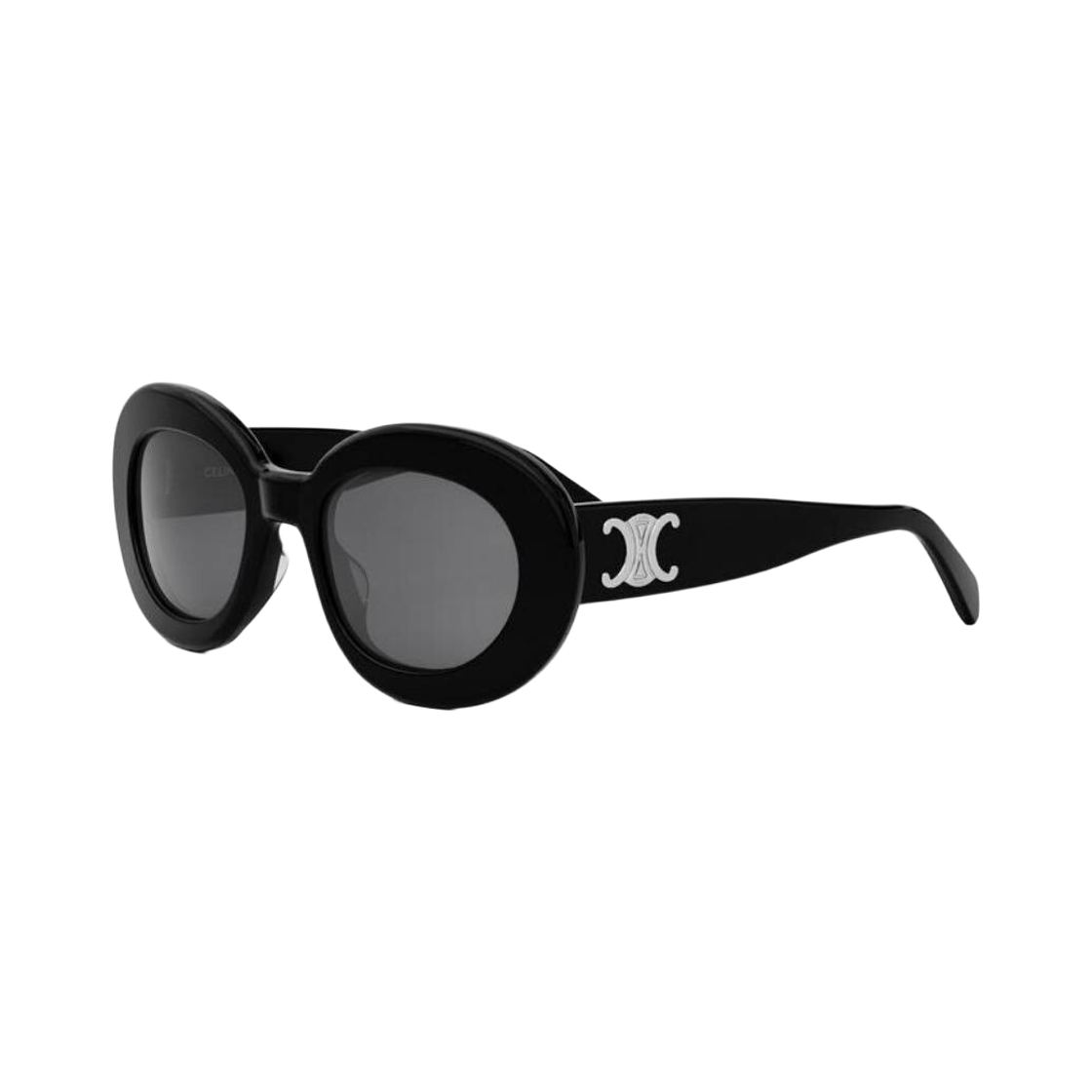 셀린느 트리옹프 스케이트 01 선글라스 아세테이트 블랙(Celine Triomphe Skate 01 Sunglasses in Acetate Black) - 2