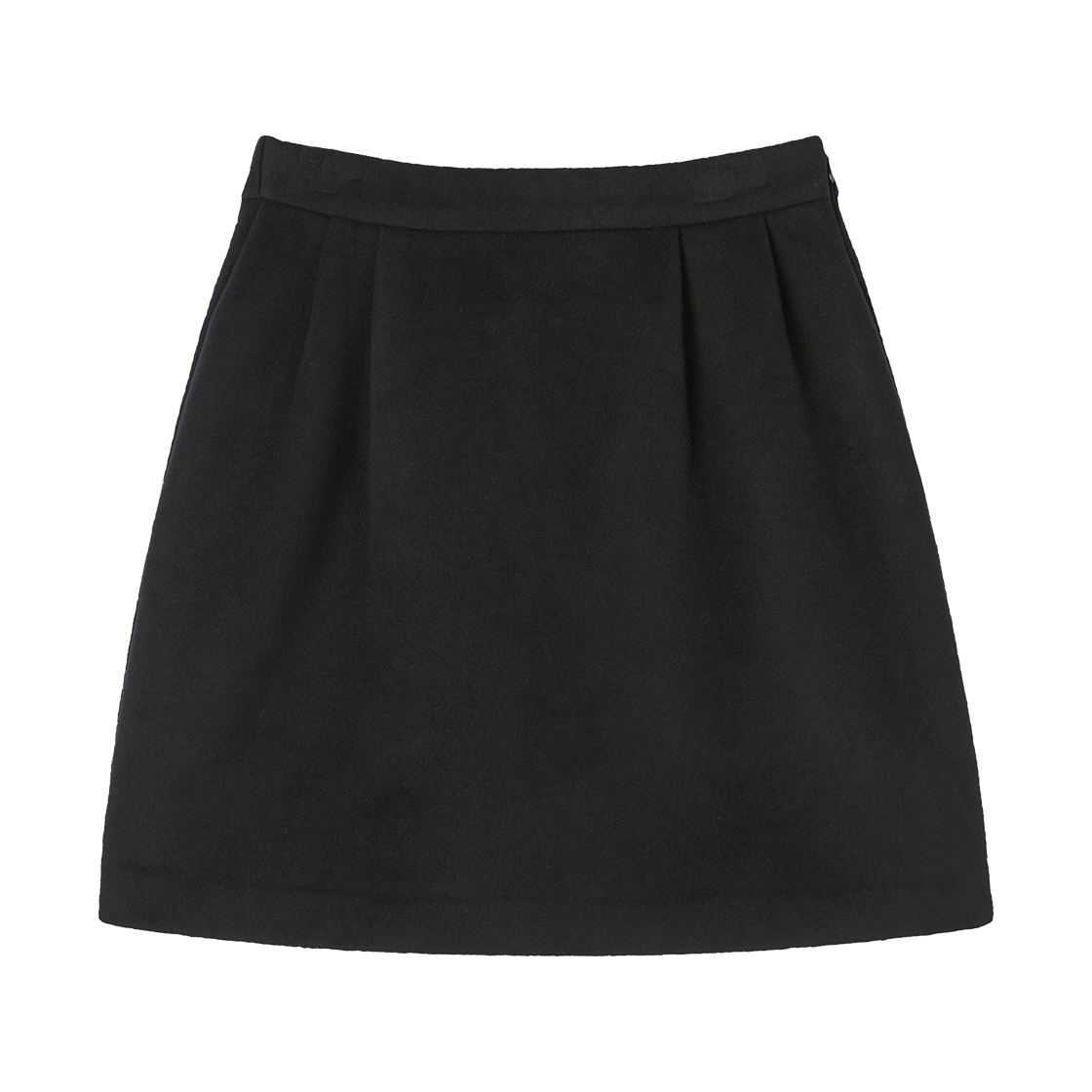 RG_25_FW1_SK_01 Rogin N Rosie Semi Balloon Skirt Black