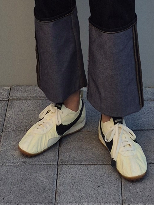 Nike x Jacquemus Moon Shoe SP Alabaster Off Noir 착용 스타일