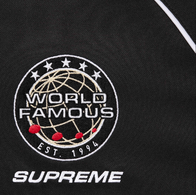 슈프림 파이핑 사커 저지 블랙 - 25FW(Supreme Piping Soccer Jersey Black - 25FW) - 3