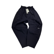 Undermycar Mu.07 Anti Fxxking Logo Play Nylon Balloon Pants Black