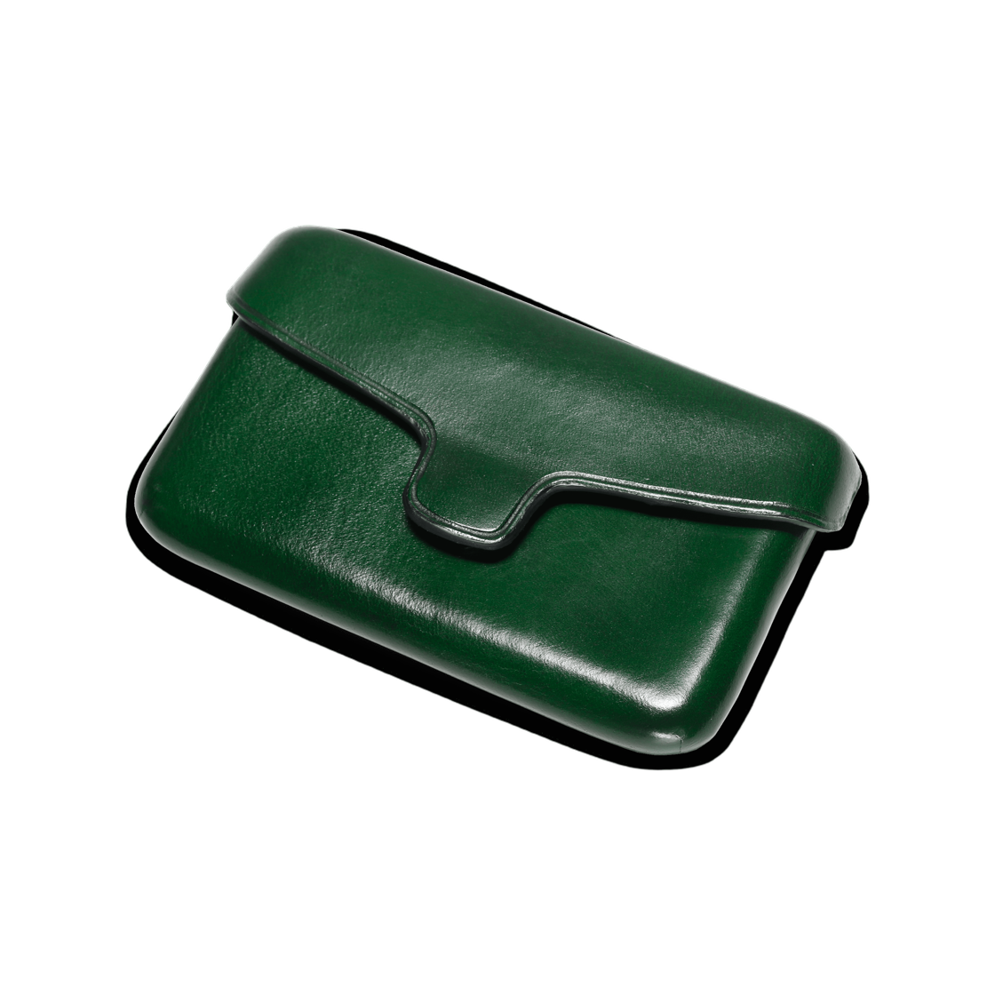 일부세토 마그네틱 클로저 카드 홀더 포레스트 그린(Il Bussetto Card Holder Magnetic Closure Forestgreen)