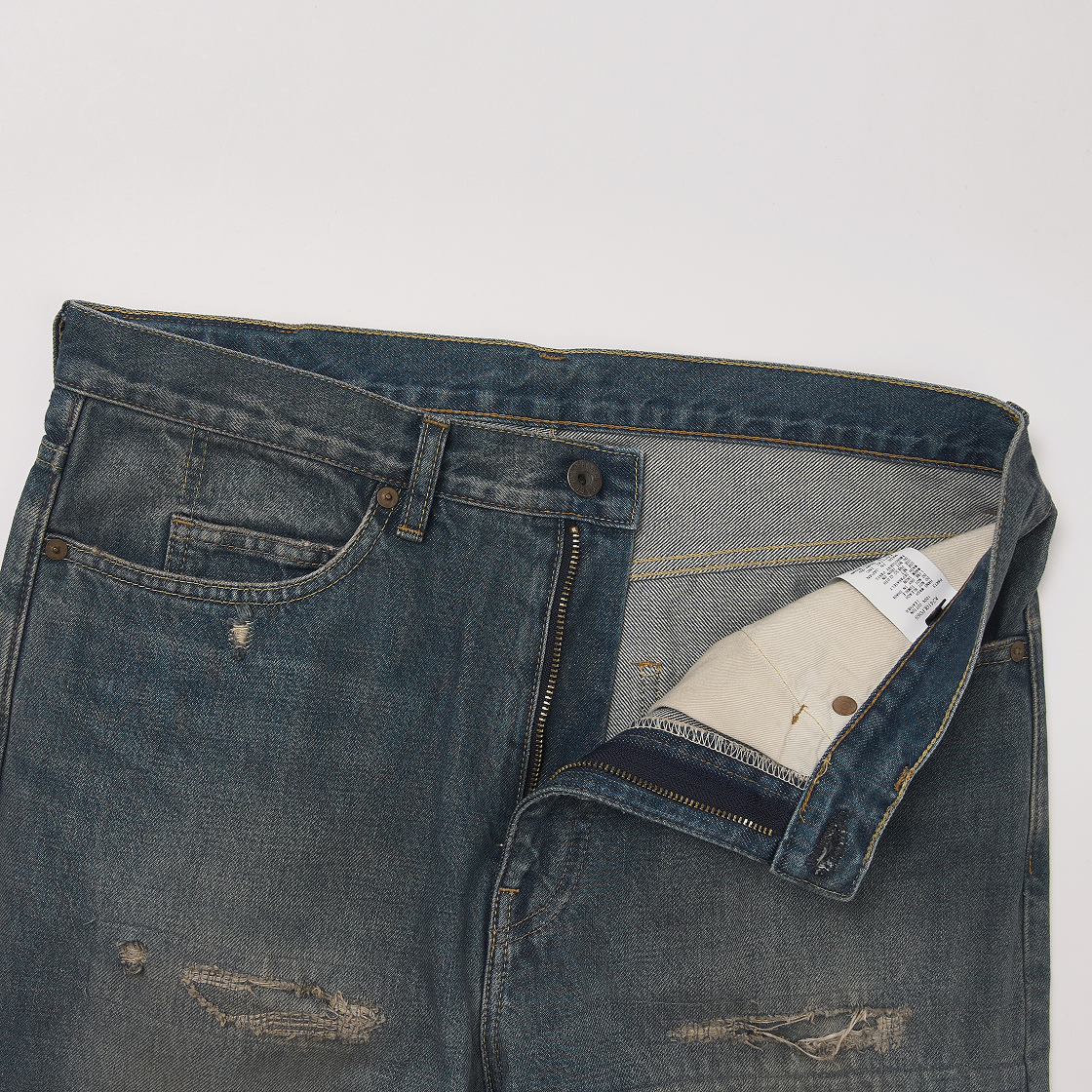캐피탈 14온즈 데님 5P 오카벨보 스피크이지 딕시 리메이크 프로세싱(Kapital 14 oz. Denim 5P Okabellbo Speakeasy Dixie Remake Processing) - 3