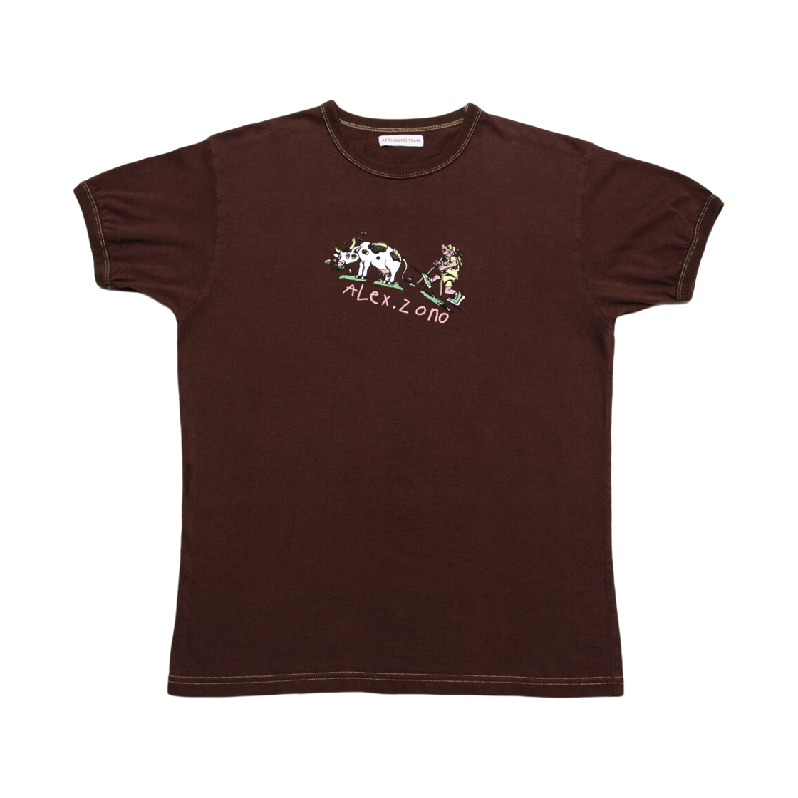 - Alex Zono Trail T-Shirt Brown