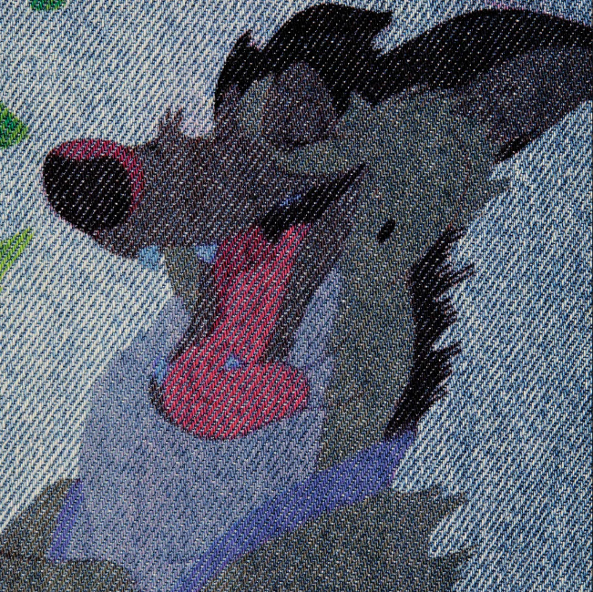 슈프림 올 독스 고 투 헤븐 루즈 핏 진 워시드 인디고 - 25FW(Supreme All Dogs Go To Heaven Loose Fit Jean Washed Indigo - 25FW) - 3