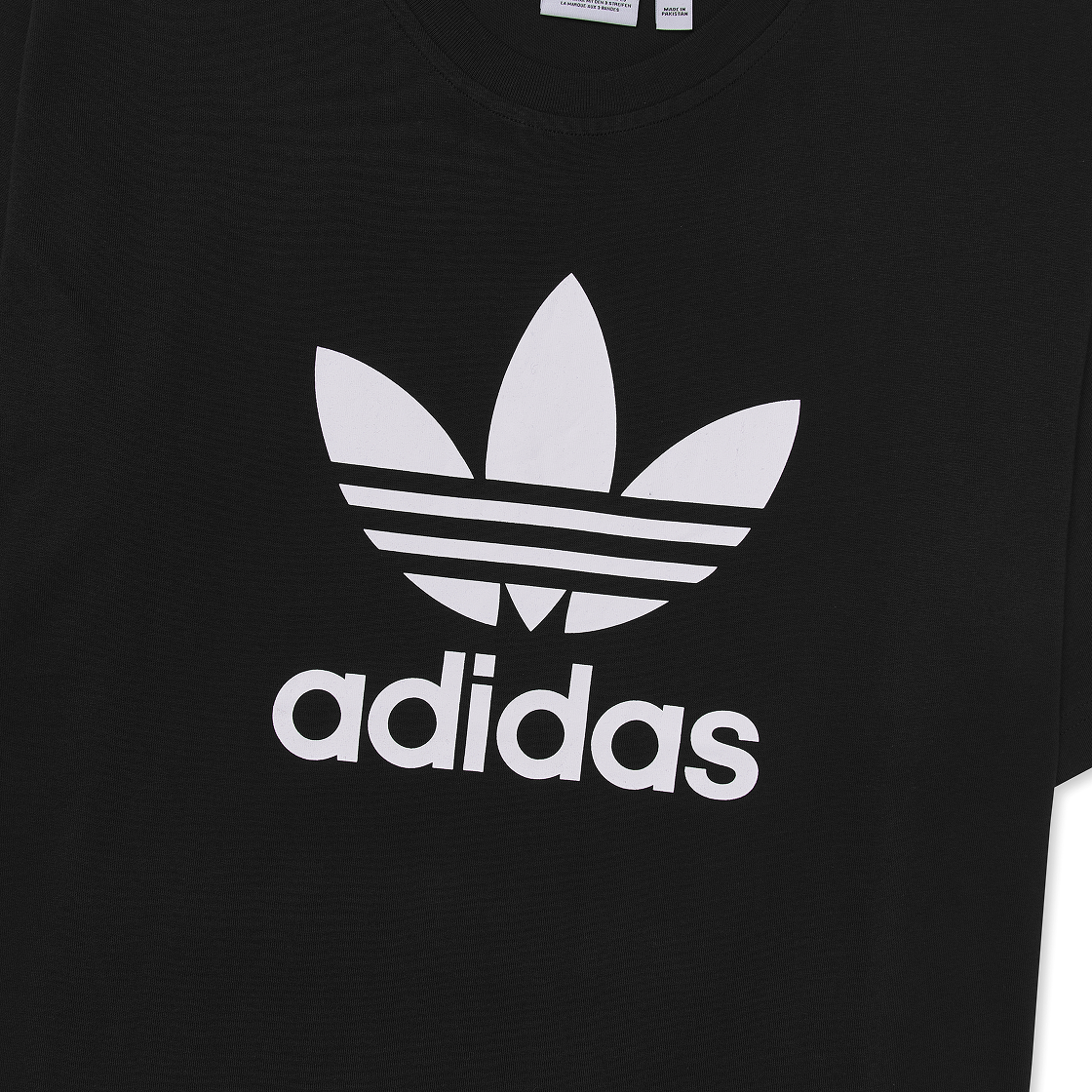 아디다스 아디컬러 트레포일 티셔츠 블랙 - US 사이즈(Adidas Adicolor Trefoil T-Shirt Black - US Sizing) - 3