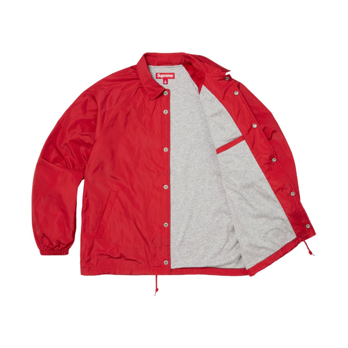 슈프림 올드 잉글리시 아크 코치 자켓 레드 - 25FW(Supreme Old English Arc Coaches Jacket Red - 25FW) - 3