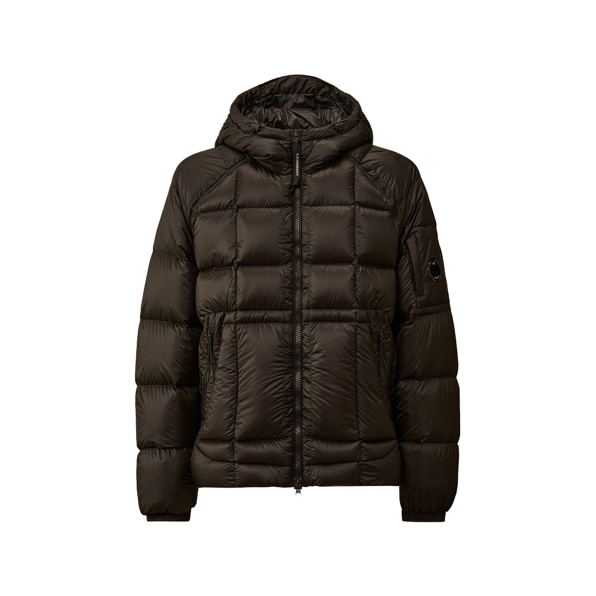 C.P. 컴퍼니 D.D. 쉘 후디드 다운 자켓 블랙 - 25FW(C.P. Company D.D. Shell Hooded Down Jacket Black - 25FW)