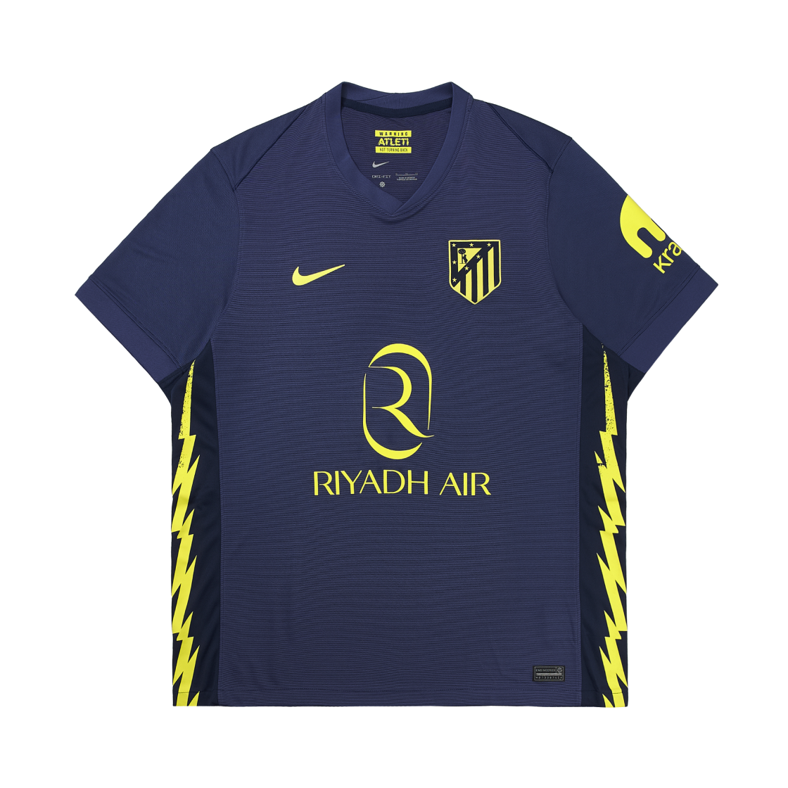 나이키 아틀레티코 마드리드 2025/26 스타디움 어웨이 드라이핏 레플리카 저지 바이너리 블루 다크 퍼플 더스트 바이브런트 옐로우 (논 마킹 버전)(Nike Atletico Madrid 2025/26 Stadium Away Dri-FIT Replica Jersey Binary Blue Dark Purple Dust Vibrant Yellow (Non Marking Ver.))