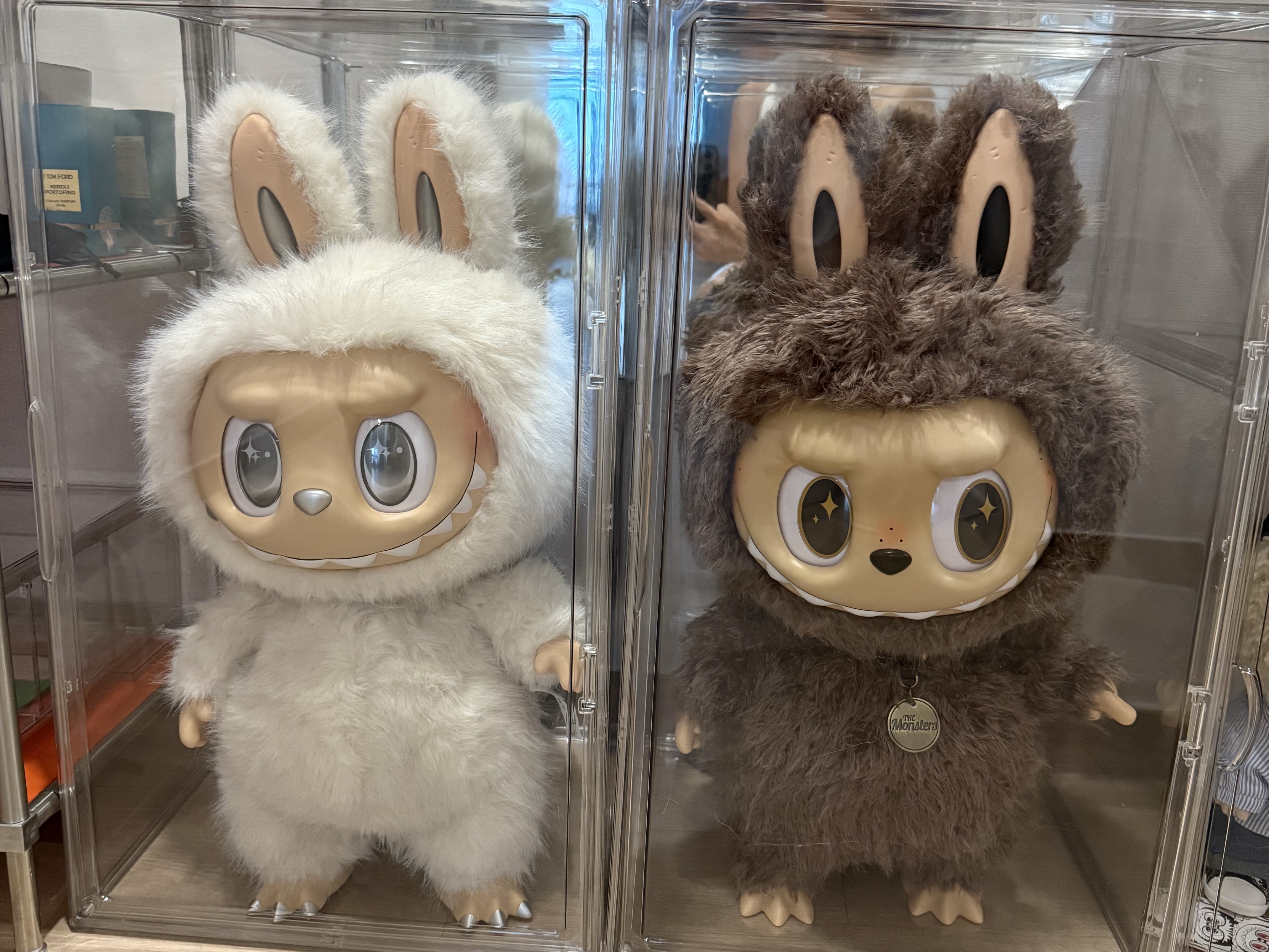 Pop Mart Skullpanda You Found Me ! Series Plush Doll Pendant Sealed Case (9 Blind Boxes), Pop Mart Labubu The Monsters Wacky Mart Series Earphone Case 착용 스타일 - 9